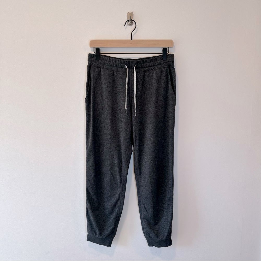 Vuori Performance Jogger Size Small Charcoal Heather DreamKnit